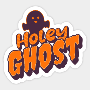 Holey Ghost Sticker